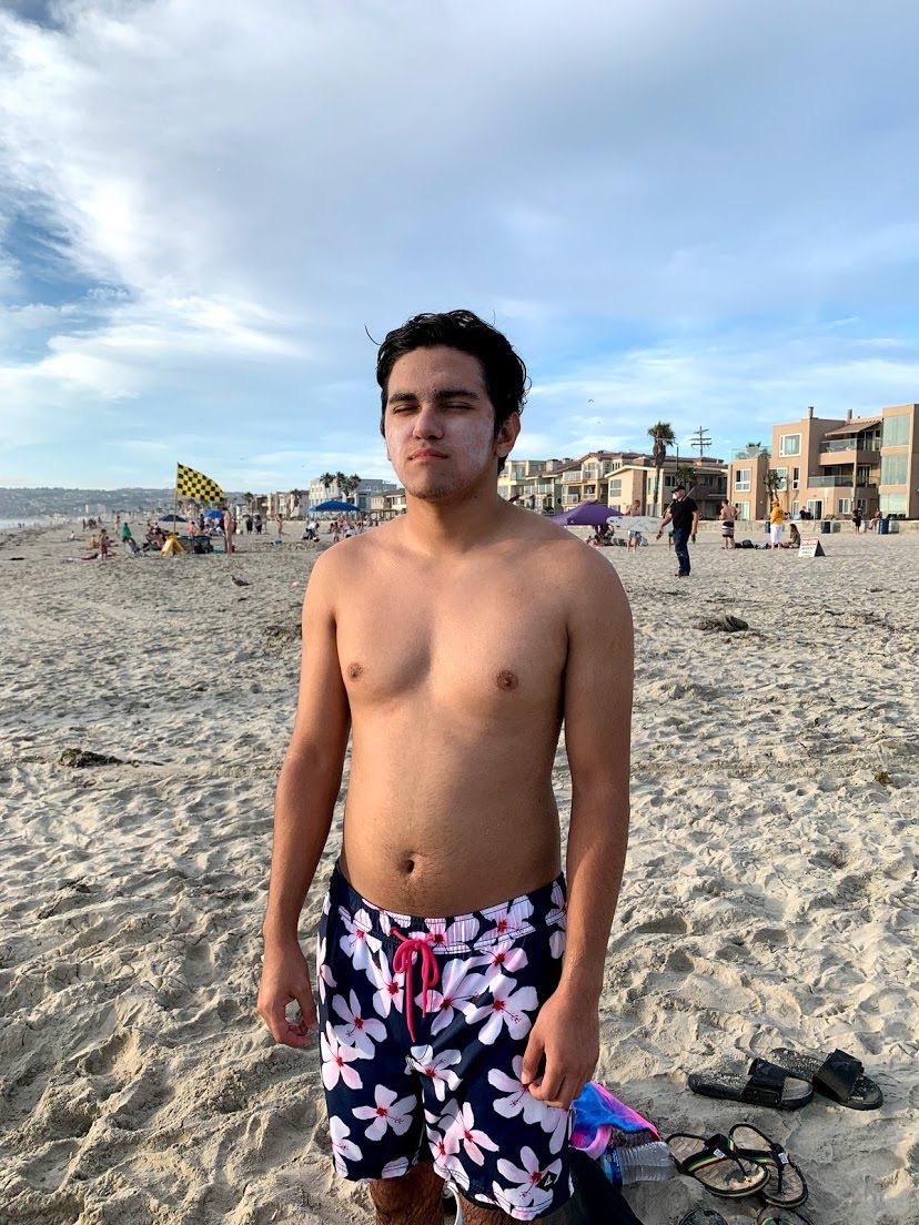 JeZai before transformation beach photo